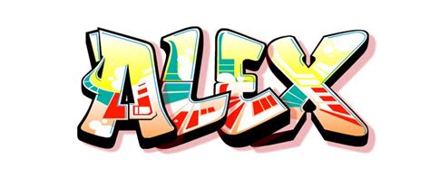 New Kids On The Blog My Name In Graffitiby Alex Graffiti Names