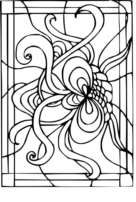 Coloriage gratuit du personne cooler dans la saga dragon ball z à imprimer et à colorier. Coloriage Vitrail à imprimer sur COLORIAGES .info