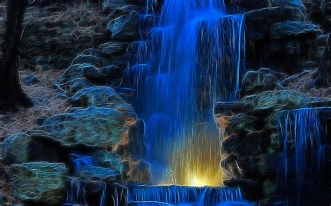 50 3d Animated Waterfall Wallpaper