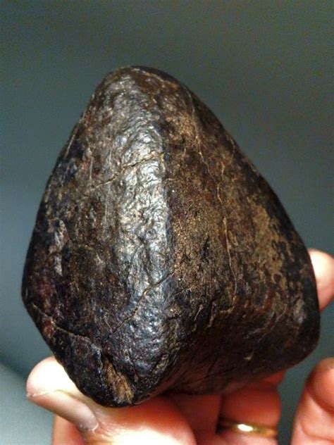 Chondrite Meteorite Nwa Unclassified 408 Grams Fusion Crust Catawiki