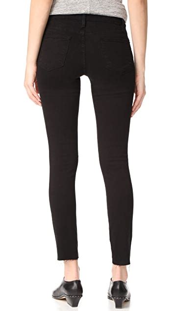 Frame Le High Skinny Raw Edge Jeans Shopbop