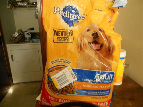 We keep the big bag of dog food in a storage bin hidden in our pantry. Top 879 Complaints and Reviews about Pedigree Pet Foods ...