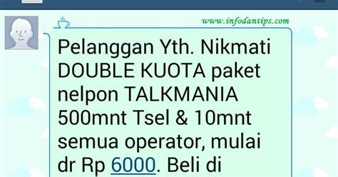 Check spelling or type a new query. Cara Daftar TalkMania Double Kuota Telkomsel Simpati