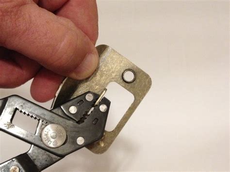 If there's enough of a gap in there you can just put the deadbolt strike onto the surface of the metal door jamb. How to Fix a Rattling Door - iFixit Repair Guide