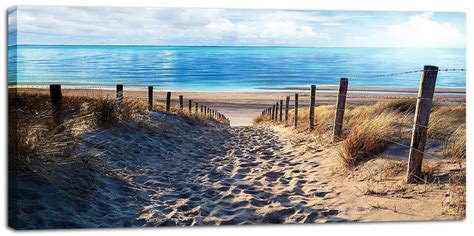 Choose from an array of frame options our framed art takes commitment to another level. Tropical Beach Painting Framed Print Art Canvas Wall ...