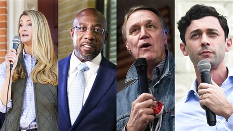 Two incumbent republicans, kelly loeffler and david perdue, are facing raphael warnock and jon ossoff, respectively. Georgia Senate race: The future of the Senate majority ...