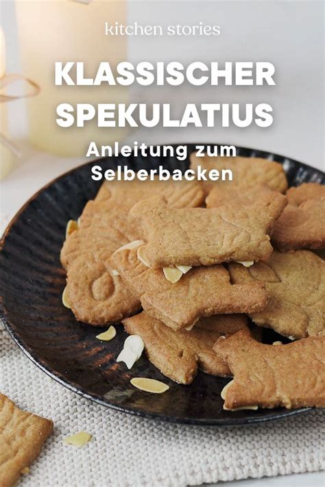 DIY Klassischer Spekulatius | Rezept | Spekulatius rezept, Plätzchen ...