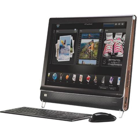 Hp computers use the windows operating system. HP TouchSmart IQ506 All-in-One Desktop Computer KQ437AA# ...