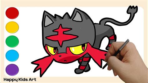 We have the latest news hottest products with a customer first creed! Pad Drawing Litten From Pokemon For Kids EASY | 포켓몬스터 냐오불 ...