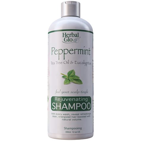 Peppermint With Tea Tree And Eucalyptus Rejuvenating Shampoo Herbal Glo