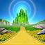 Wizard Of Oz Emerald City Yellow Brick Road Photo Backdrop  Etsy