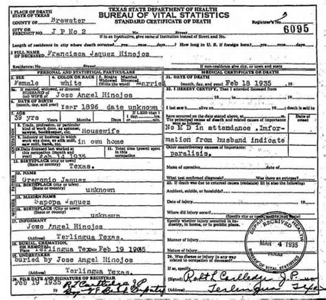 Patrice martinez / cause of death FA Documents