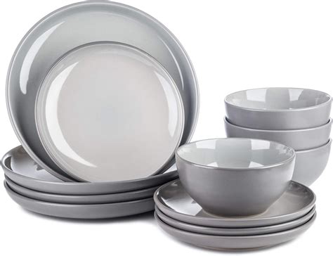 Dinnerware Set Ceramic Amalfi Stoneware Kitchen Set Dishwasher