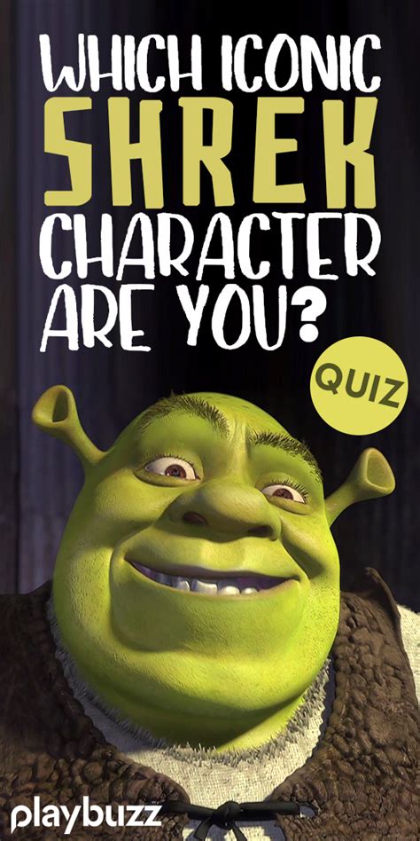 Which Iconic Shrek Character Are You Playbuzzquiz Fun Personality