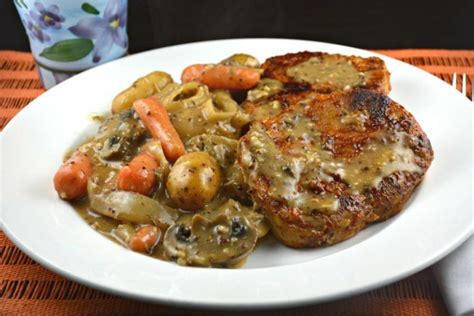 Maybe you would like to learn more about one of these? Slow Cooker Pork Chops with Potatoes and Mushrooms | Slow ...