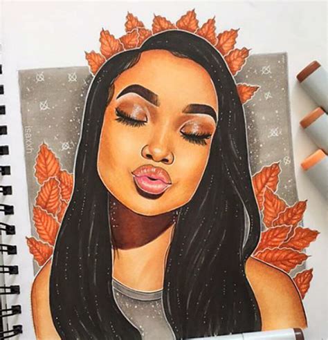 Pin By Azzarianakai On Canvas Black Girl Art Art Drawings Drawings