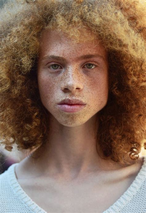 Freckles Face Photography Curly Hair Styles