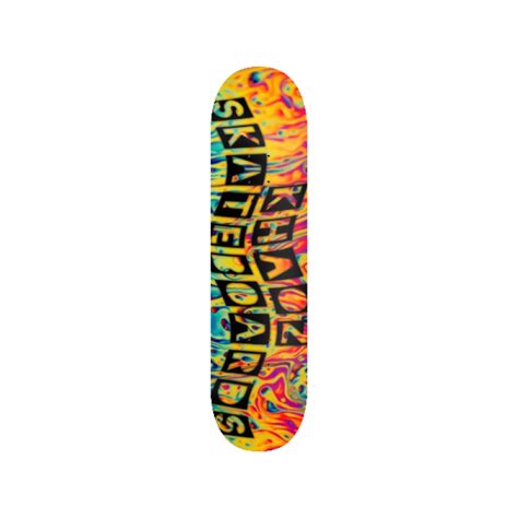 Trippy Dayz Skateboard Design