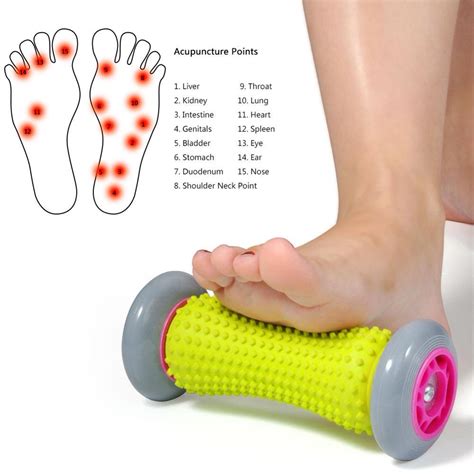 Vgeby Foot Massage Roller Plantar Fasciitis Heel Foot Arch Pain