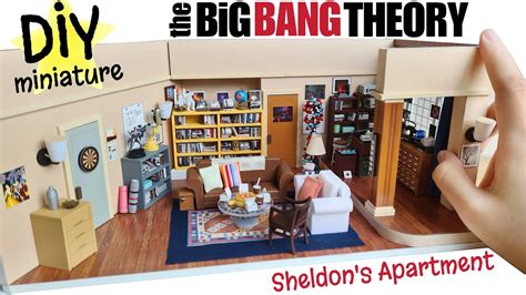 Making The Big Bang Theory Apartment Diy Miniature Sheldons
