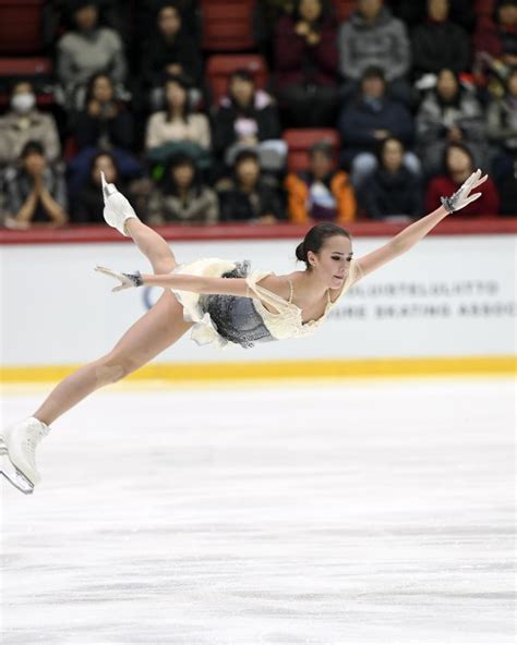 Figure Skating Olympic Champ Zagitova Leads Grand Prix Despite Glitch