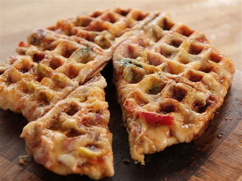 Waffle Maker Pizza Recipe From Ree Drummond Via Food Network Episode