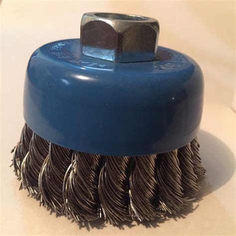 Carda Copa Trenzada Acero Inoxidable 3 Pulgadas 12,500rpm - $ 100.00 en