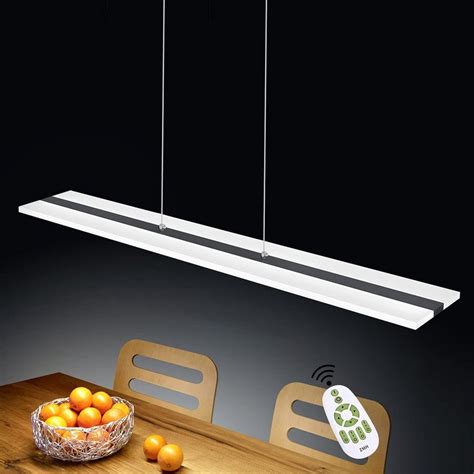 ZMH LED Pendelleuchte »LED Pendelleuchte Büro 38W Dimmbar mit Fernbedienung Pendellampe esstisch