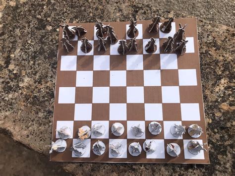 Cardboard Chess 7 Steps Instructables