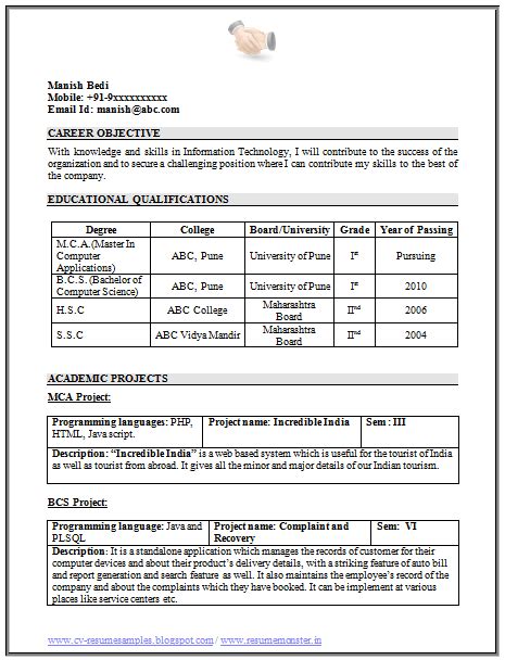 Ms office, ms visual studio,. Over 10000 CV and Resume Samples with Free Download: 100 ...