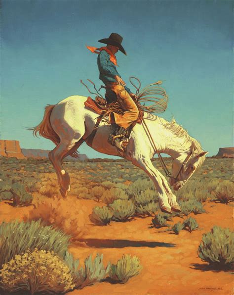 Sold Bronc Rider X Oil Western Art Western Artwork Cowboy Art