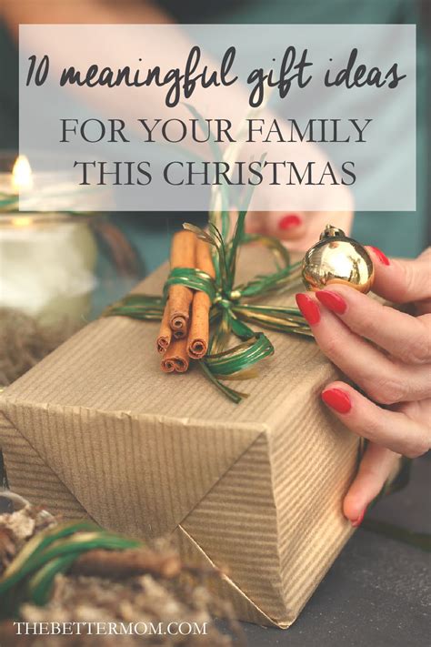 Want to give your mother something amazing this year for christmas or her birthday? 10 Meaningful Gift Ideas for Your Family this Christmas ...