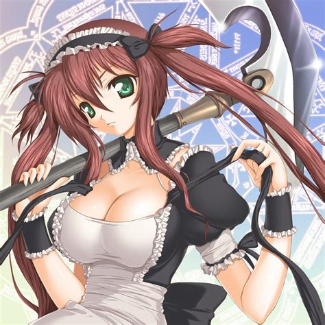 Wallpaper Anime Girls Queen S Blade Airi Queen S Blade Twintails Redhead Solo Artwork