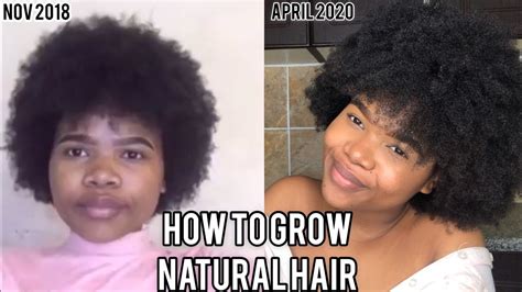 How To Grow Natural Hair Natural Hair Tips 4c Hair South African