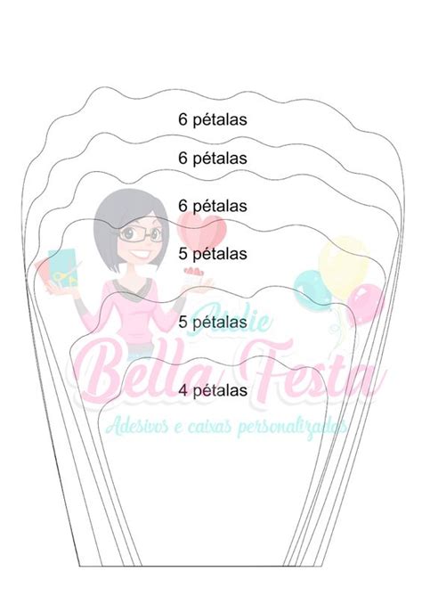Escolhi vários tipos de flores para que vocês possam adaptar segundo o artesanato que estiverem por fazer. moldes para flores de papel 4 - Ideas Bonitas Para