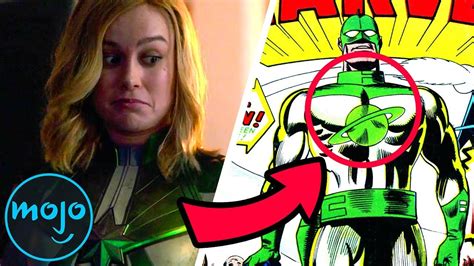Top 10 Best Easter Eggs in Captain Marvel - YouTube