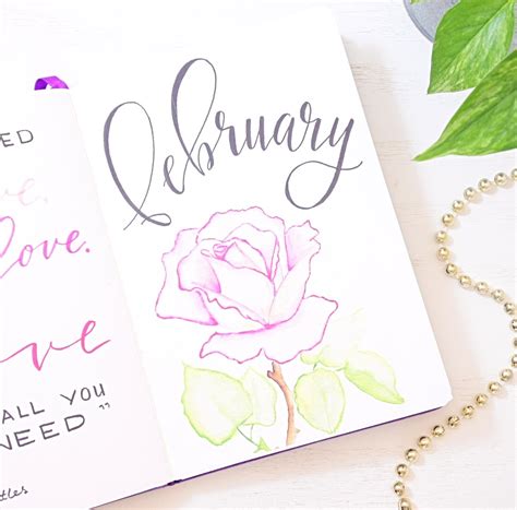 February Bullet Journal Setup 2020 ⋆ Sheena Of The Journal