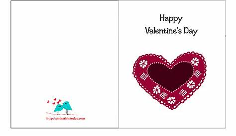 Free printable Valentine’s Cards