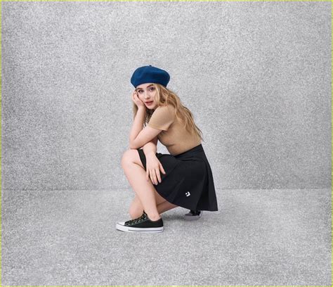 sabrina carpenter and cole sprouse team up for converse forever chuck campaign photo 3985653
