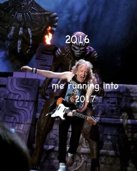 Most commonly, people use the generator to add text captions to established memes, so technically it's more of a meme captioner than a meme maker. iron maiden meme | Tumblr