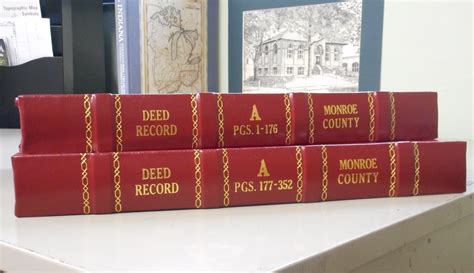 Restored Deed Book A2 Monroe County History Center