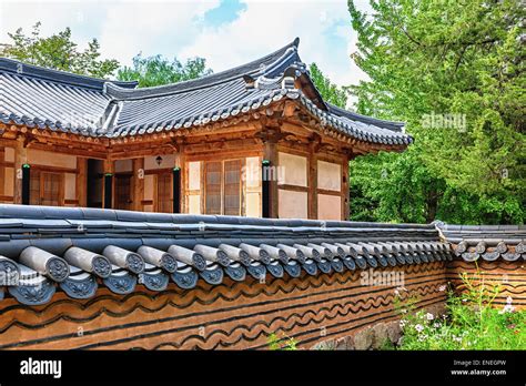 Traditional Korean Architecture Stock Photos And Traditional Korean