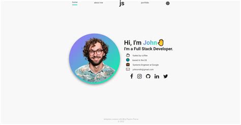 Github Nathansavoyitsnatesavoyportfolio Portfolio Template For
