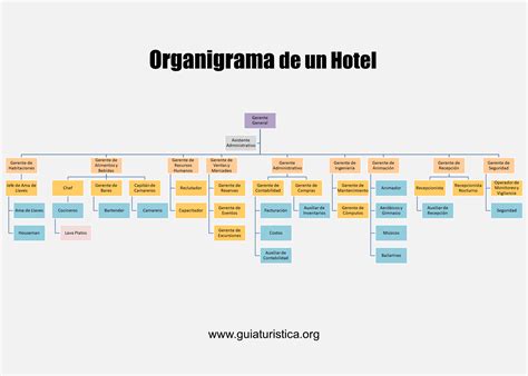 Organigrama De Un Hotel Grande Pequeno O 4 5 Estrellas Images