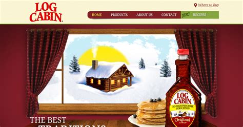 Check spelling or type a new query. Log Cabin® | Sells 4 versions of table syrup | Brand has ...