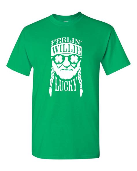 Find great deals on ebay for st patricks day shirt. Feelin' Willie Lucky St Patrick's Day Men's T-Shirt Funny ...