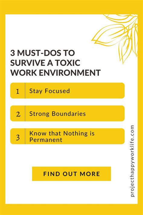 Key Signs Of A Toxic Workplace And How To Survive A Toxic Work