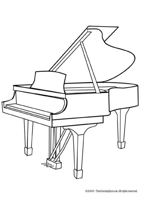 A visual way to learn all 12 major keys of music on the piano. piano coloring pages - Google Search | Musicals, Musical ...