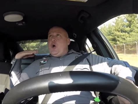 Caught On Dashcam A Cops Hilarious Lip Sync To Shake It Off Good