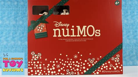 Disney Nuimos Plush Advent Calendar Unboxing Review Youtube